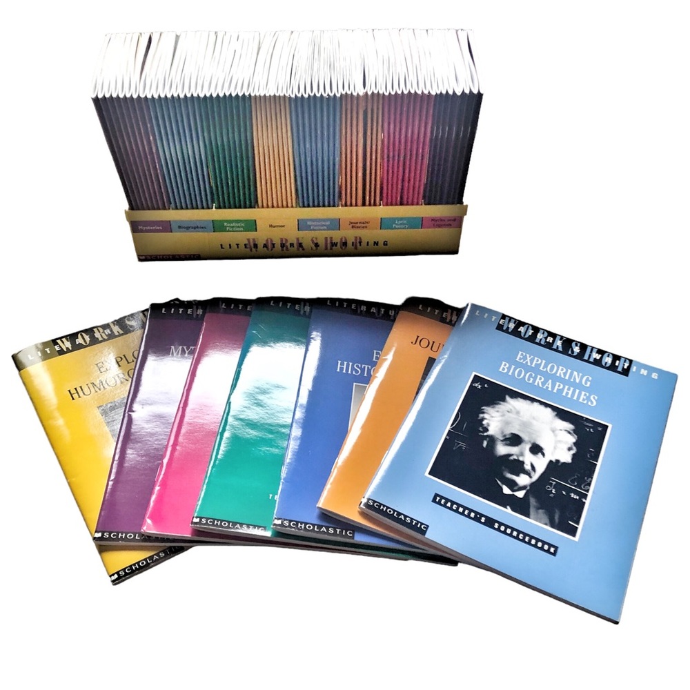 Scholastic Literature Writing Workshop: 56 Student,  6 Teacher Books & Organizer